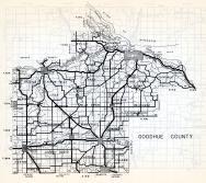 Goodhue County, Holden, Stanton, Cannon Falls, Burnside, Featherstone, Hay Creek, Florence, Cherry Grove, Minnesota State Atlas 1954